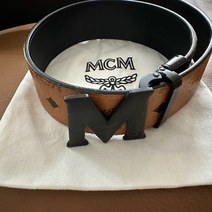 MCM Men’s Leather Belt